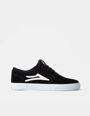 Lakai Griffin Skate Shoes - Black Suede