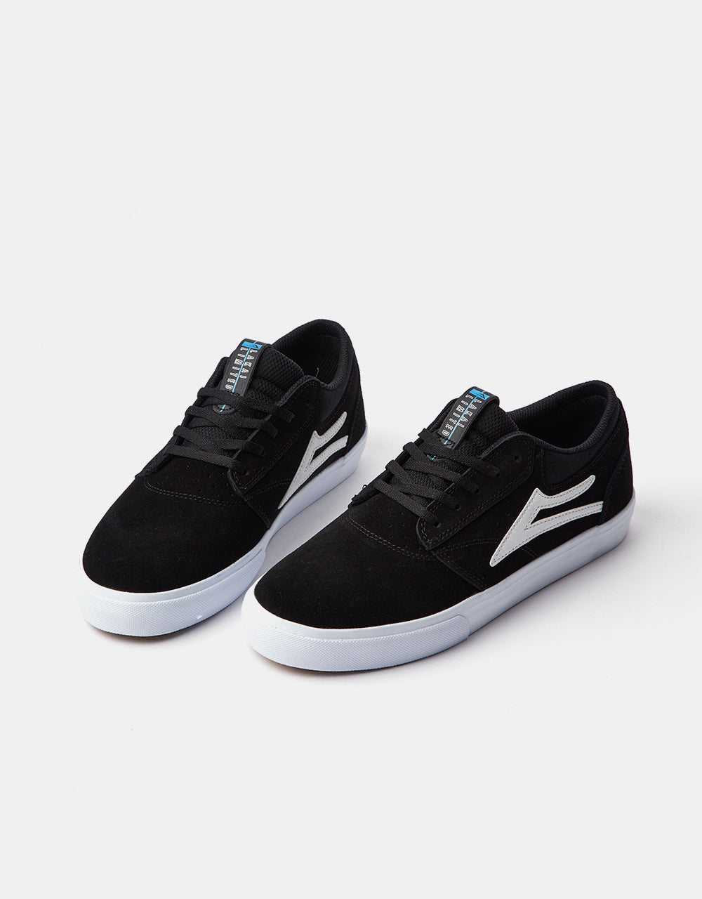 Lakai Griffin Skate Shoes - Black Suede
