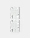 Independent 1/8" Riser Pads (Pair) - White