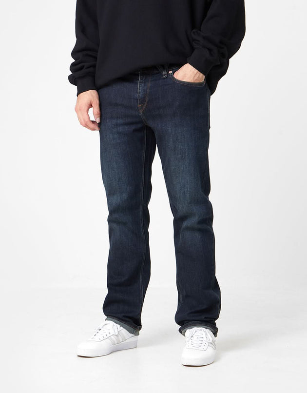 Volcom Solver Denim Jeans - Vintage Blue