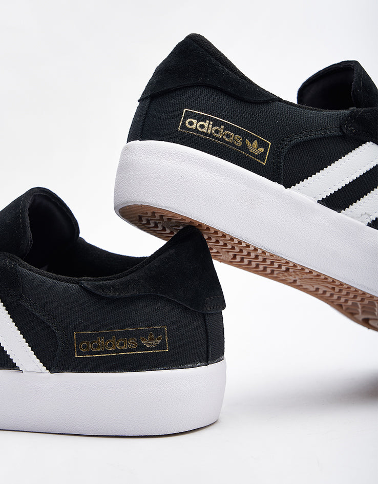 adidas Matchbreak Super Skate Shoes - Core Black/White/Gold Metallic