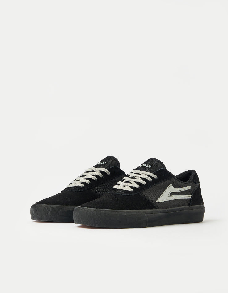 Lakai Manchester Skate Shoes - Black Suede
