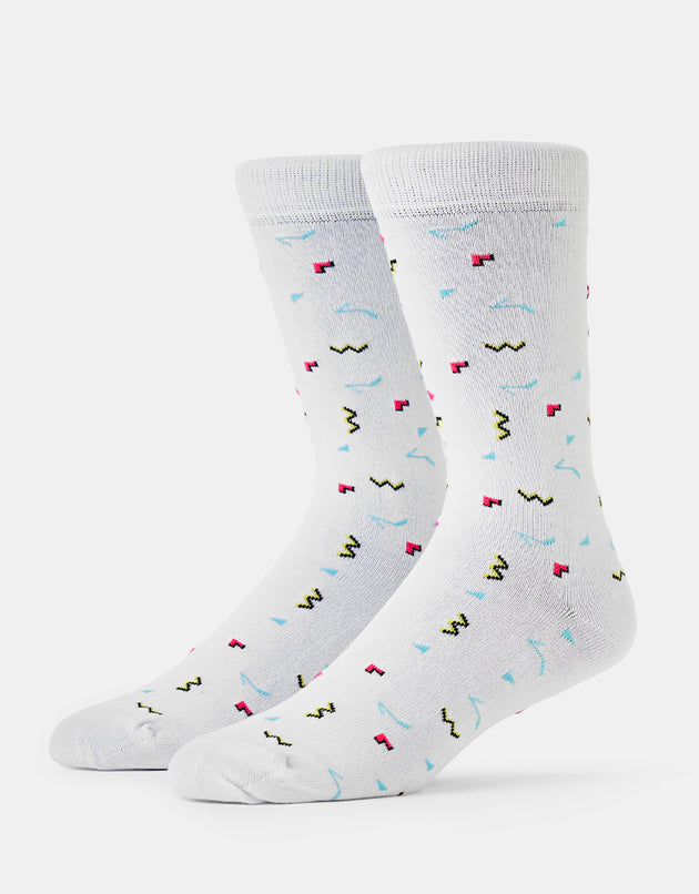Route One Jazzy Socks - White