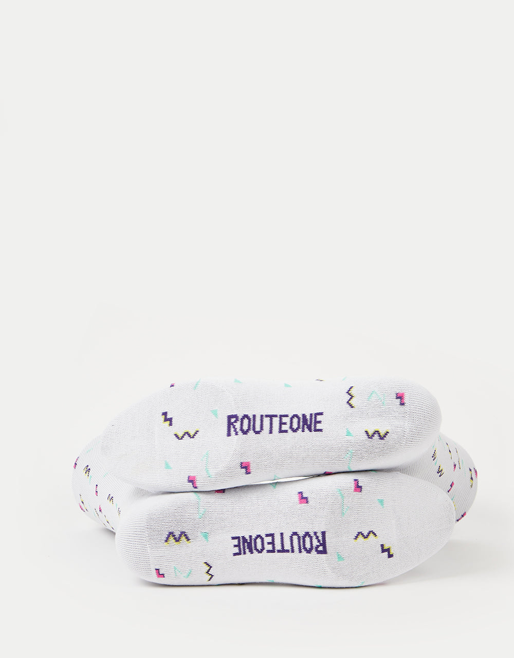 Route One Jazzy Socks - White
