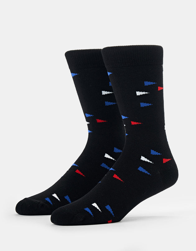 Route One Flag Socks - Black