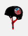 Bullet x Santa Cruz Eyeball Youth Helmet - Gloss Black