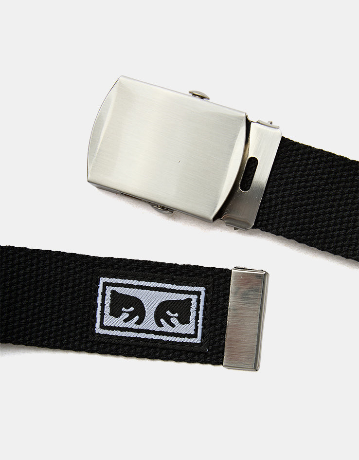 Obey Big Boy Web Belt - Black