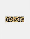 Route One Straight Logo Small Sticker - Cheetah