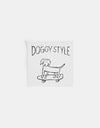 Route One Doggy Style Logo Sticker - White/Black
