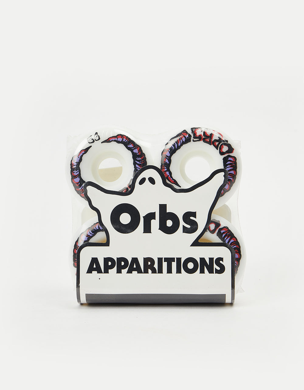 Orbs Apparitions Whites 99a Skateboard Wheel - 53mm