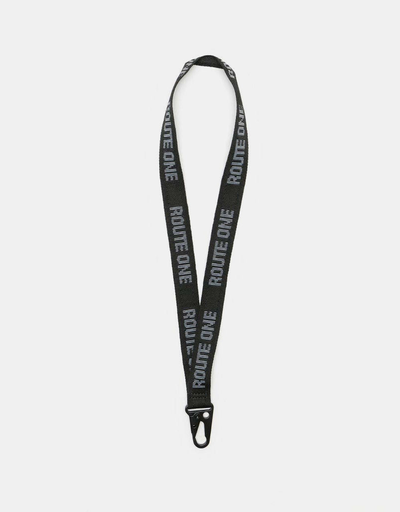 Route One Athletic Lanyard - Black