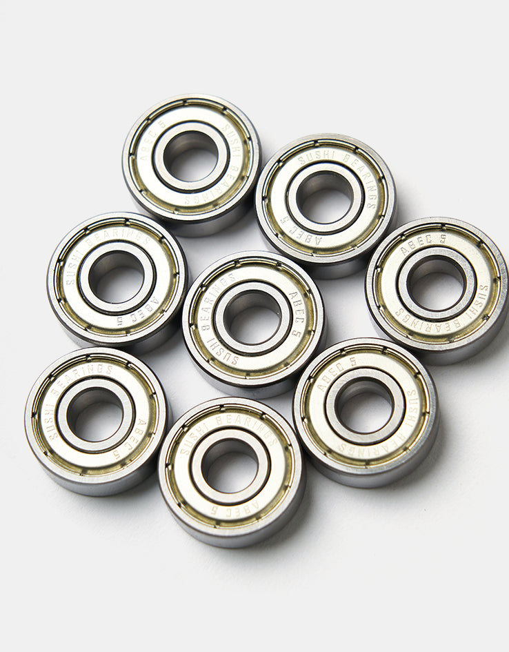 Sushi Abec 5 Chrome Bearings