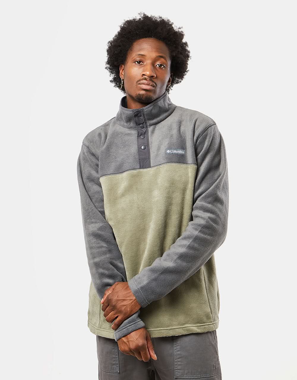 Columbia Steens Mountain™ Half Snap Fleece Stone Green/Shark