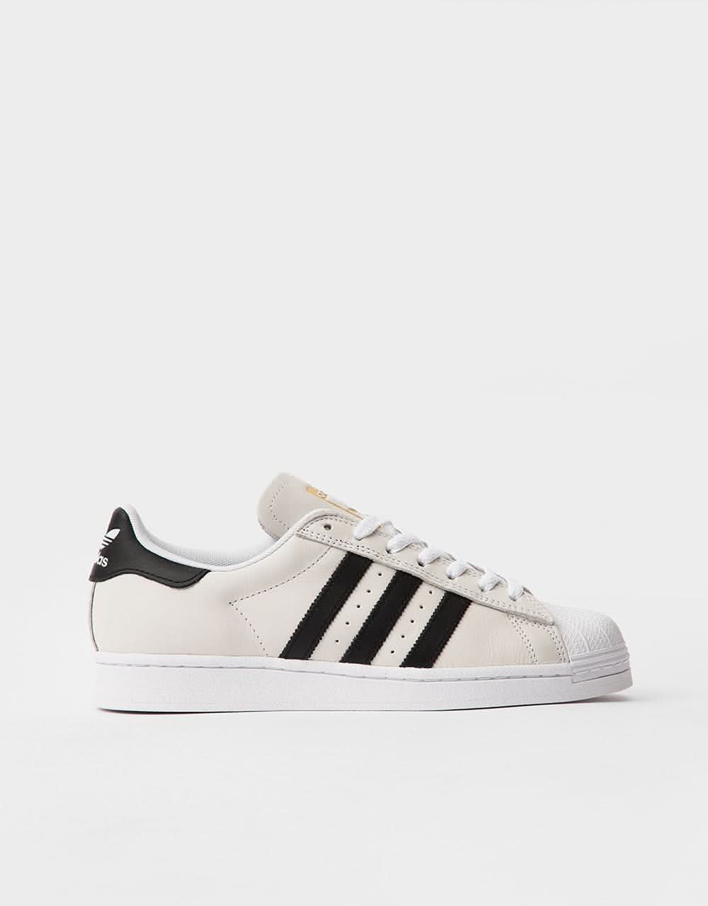 adidas Superstar ADV Skate Shoes White/Core Black/Gold Metallic