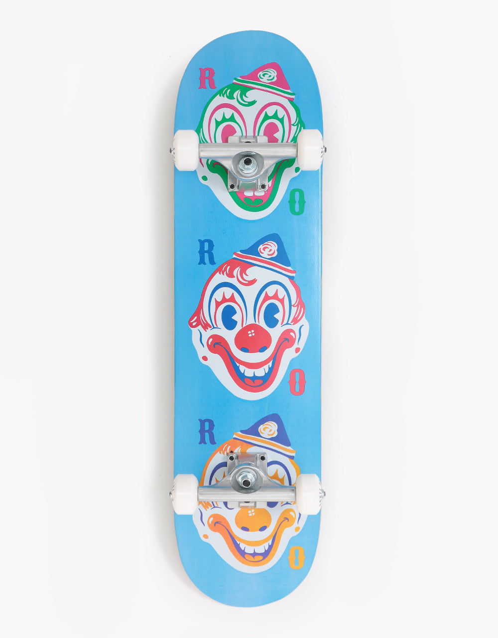 Route One Clowns Complete Skateboard - 8"