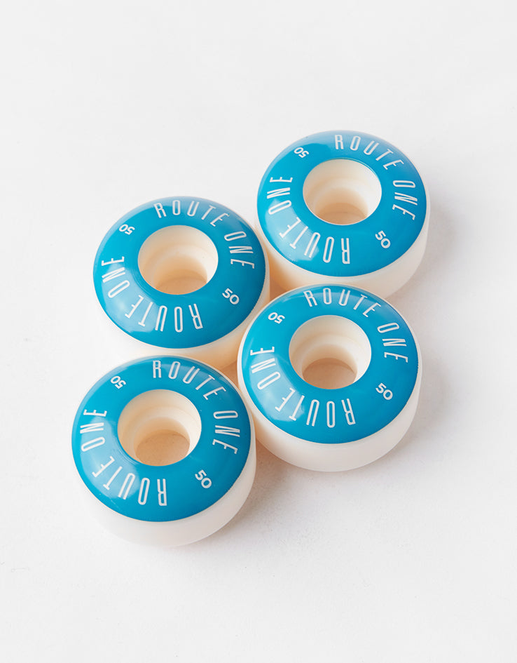 Route One Logo 102a Skateboard Wheel - 50mm