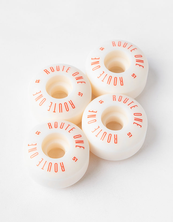 Route One Logo 102a Skateboard Wheel - 51mm
