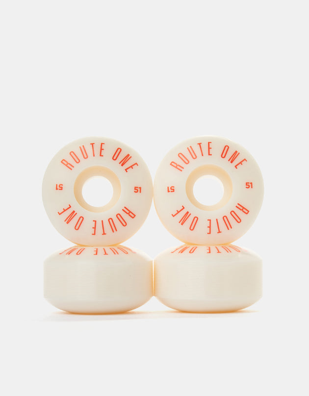 Route One Logo 102a Skateboard Wheel - 51mm