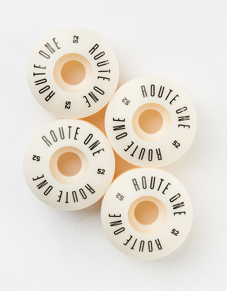Route One Logo 102a Skateboard Wheel - 52mm