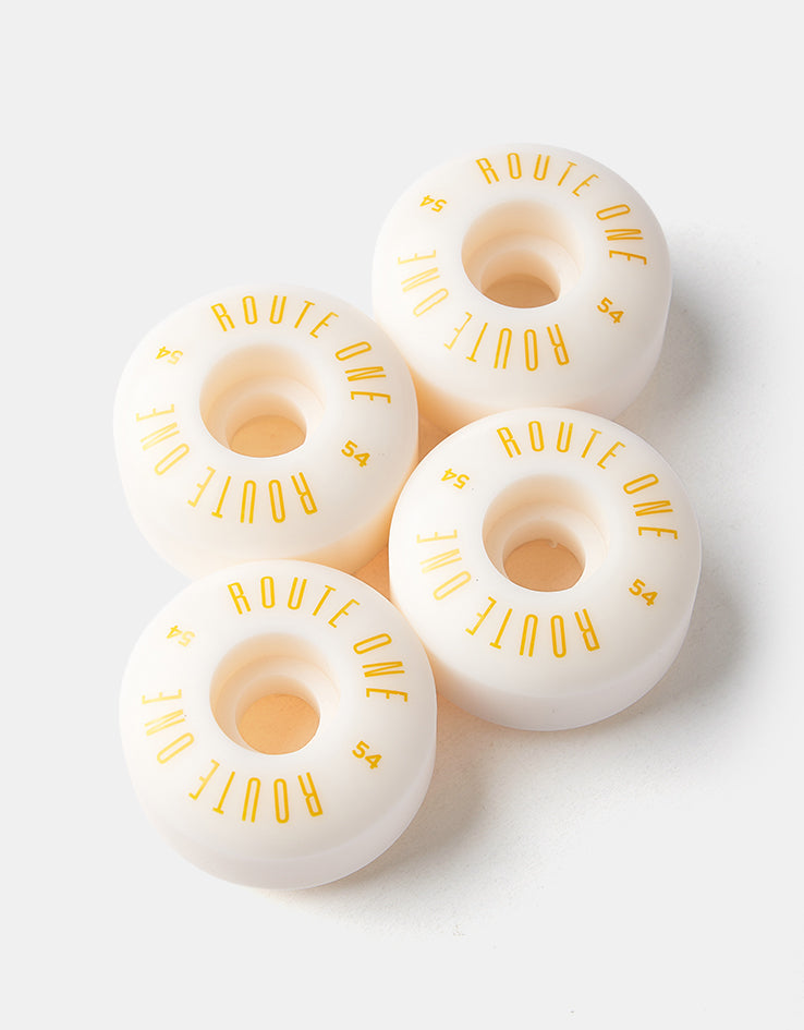 Route One Logo 102a Skateboard Wheels - 54mm