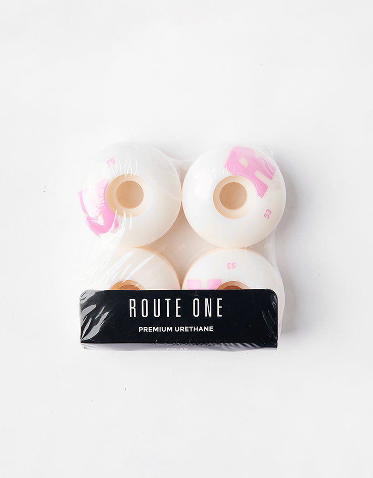 Route One R Logo 102a Skateboard Wheels - 53mm