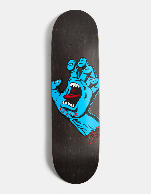 Santa Cruz Screaming Hand Skateboard Deck - 8.6