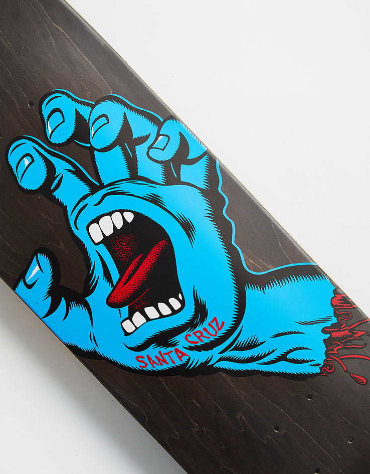 Santa Cruz Screaming Hand Skateboard Deck - 8.6