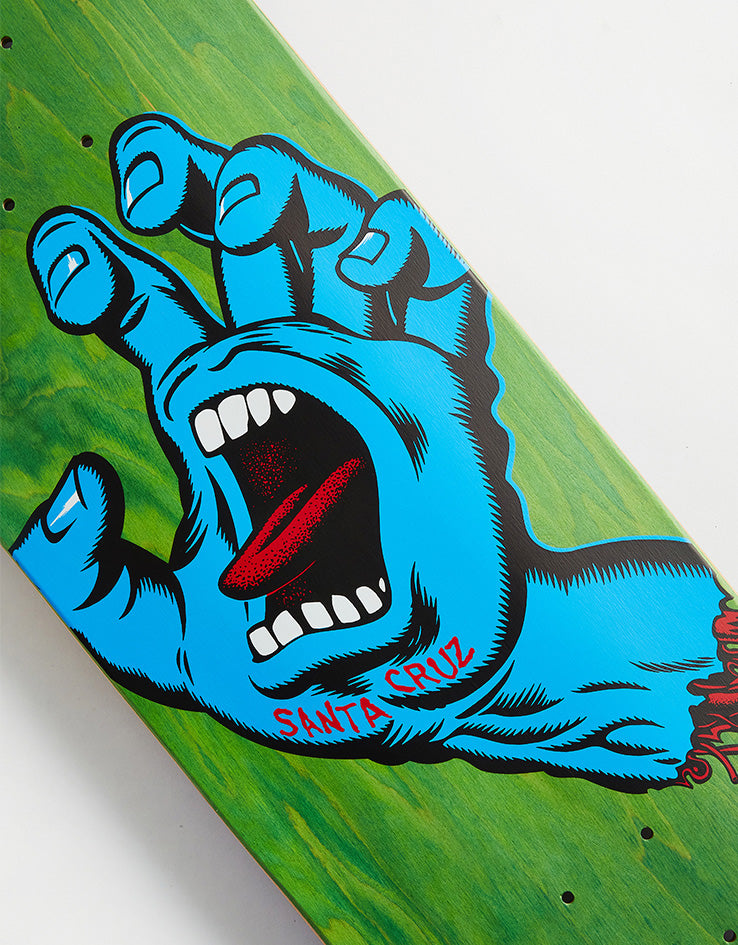 Santa Cruz Screaming Hand Skateboard Deck - 8.8