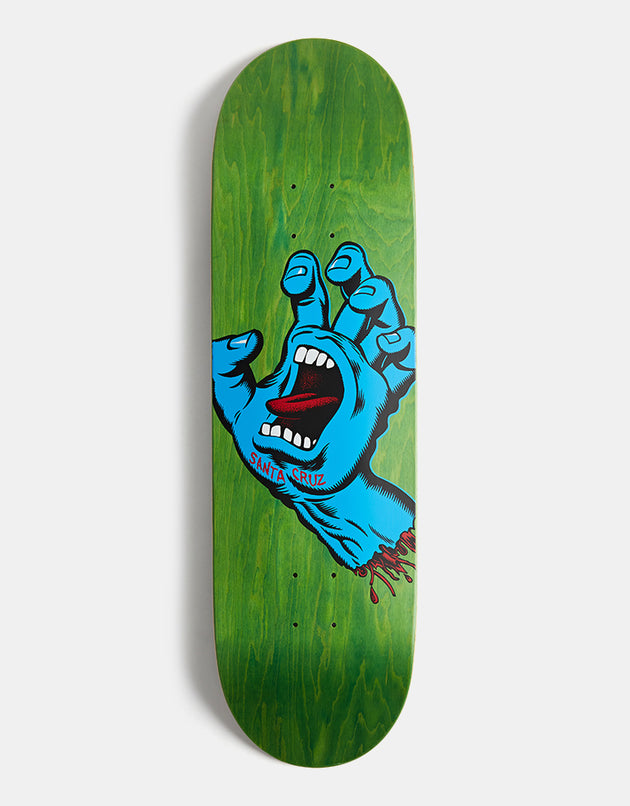 Santa Cruz Screaming Hand Skateboard Deck - 8.8