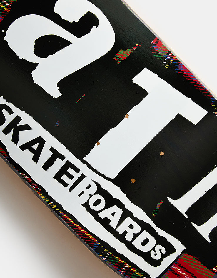 Death Punk Tartan Skateboard Deck