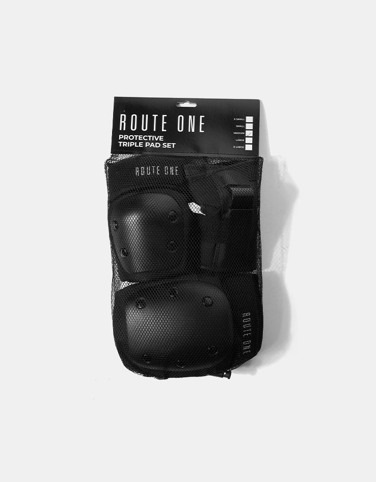 Route One Triple Pad Set - Black