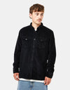 Route One Big Wale Cord Shirt - Black