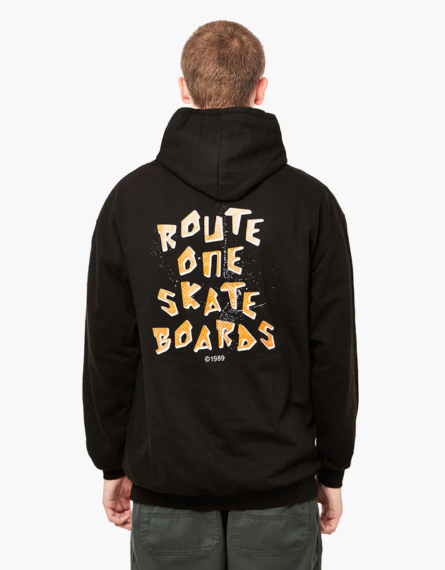 Route One Mahalo Pullover Hoodie - Black