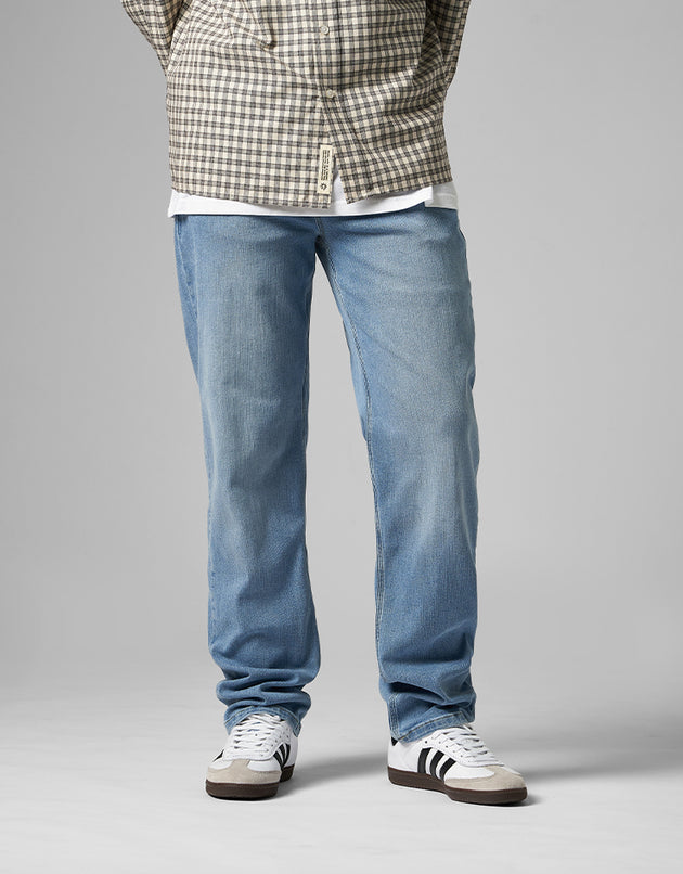 Route One Nineties Denim Jeans - Stone Wash