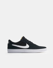 Nike SB Heritage Vulc Skate Shoes - Black/White-Black-White