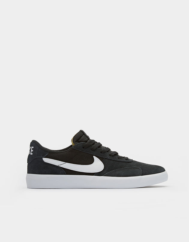 Nike SB Heritage Vulc Skate Shoes - Black/White-Black-White