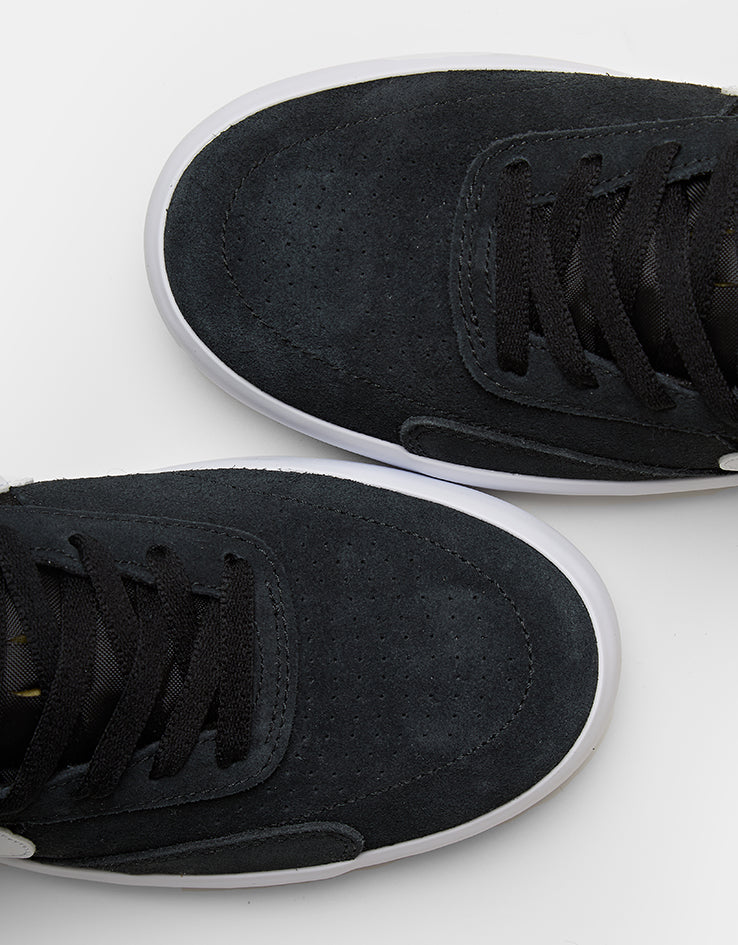 Nike SB Heritage Vulc Skate Shoes - Black/White-Black-White