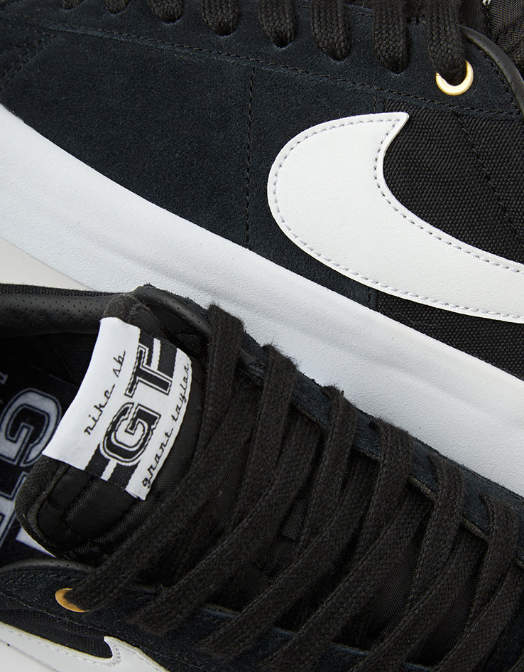 Nike SB Zoom Blazer Low Pro GT Skate Shoes - Black/White-Black-Gum Light Brown