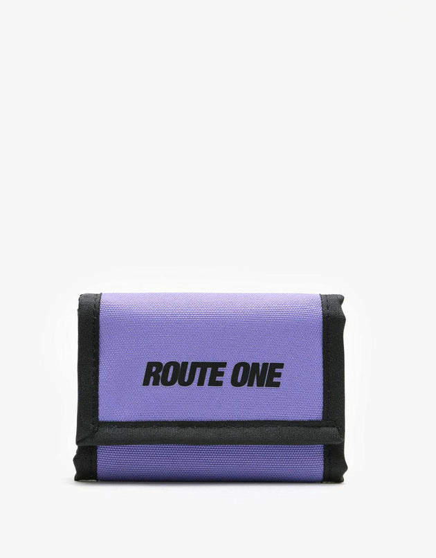 Route One Athletic Tri-Fold Wallet - Lavender