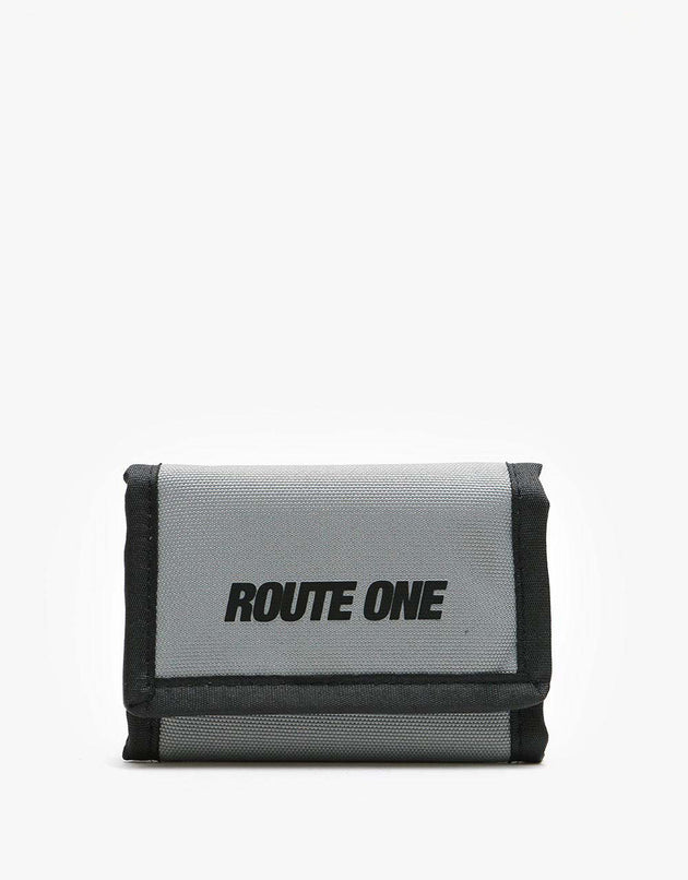 Route One Athletic Tri-Fold Wallet - Charcoal