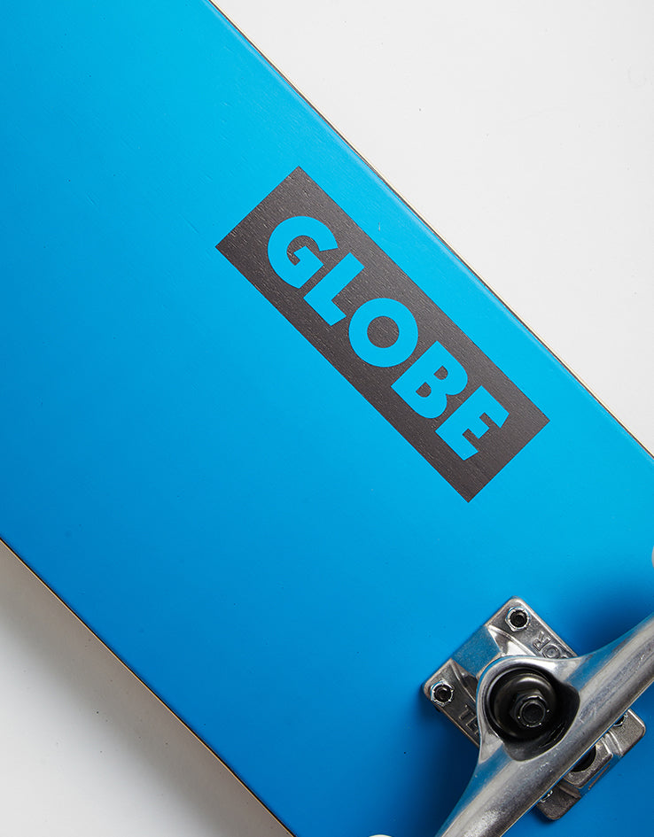 Globe Goodstock Neon Blue Complete Skateboard - 8.375"