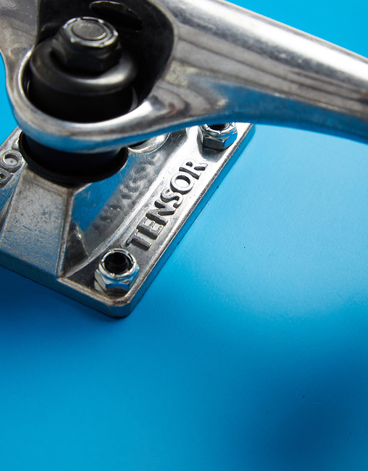 Globe Goodstock Neon Blue Complete Skateboard - 8.375"