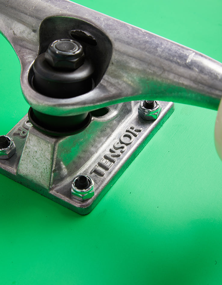 Globe Goodstock Neon Green Complete Skateboard - 8"