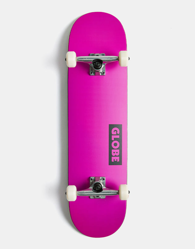 Globe Goodstock Neon Purple Complete Skateboard - 8.25"