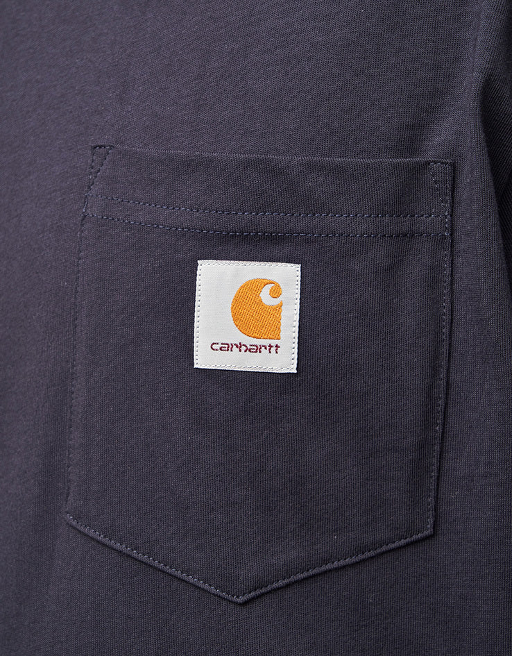 Carhartt WIP S/S Pocket T-Shirt - Dark Navy