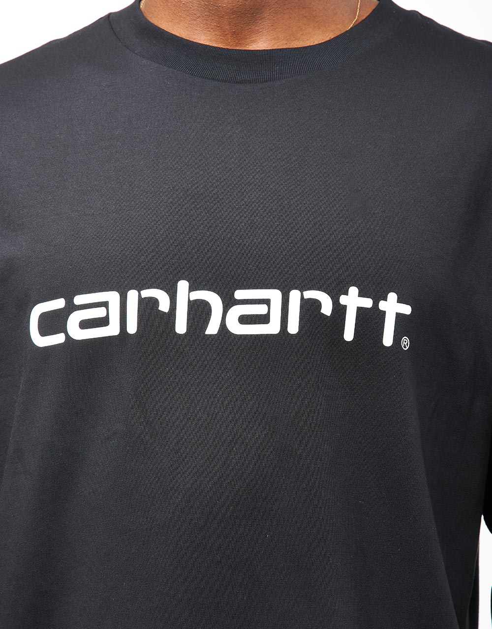 Carhartt WIP S/S Script T-Shirt - Black/White