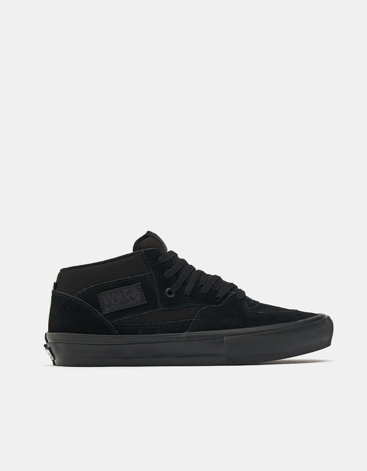Vans Skate Half Cab Shoes - Black/Black