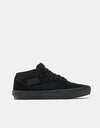 Vans Skate Half Cab Shoes - Black/Black