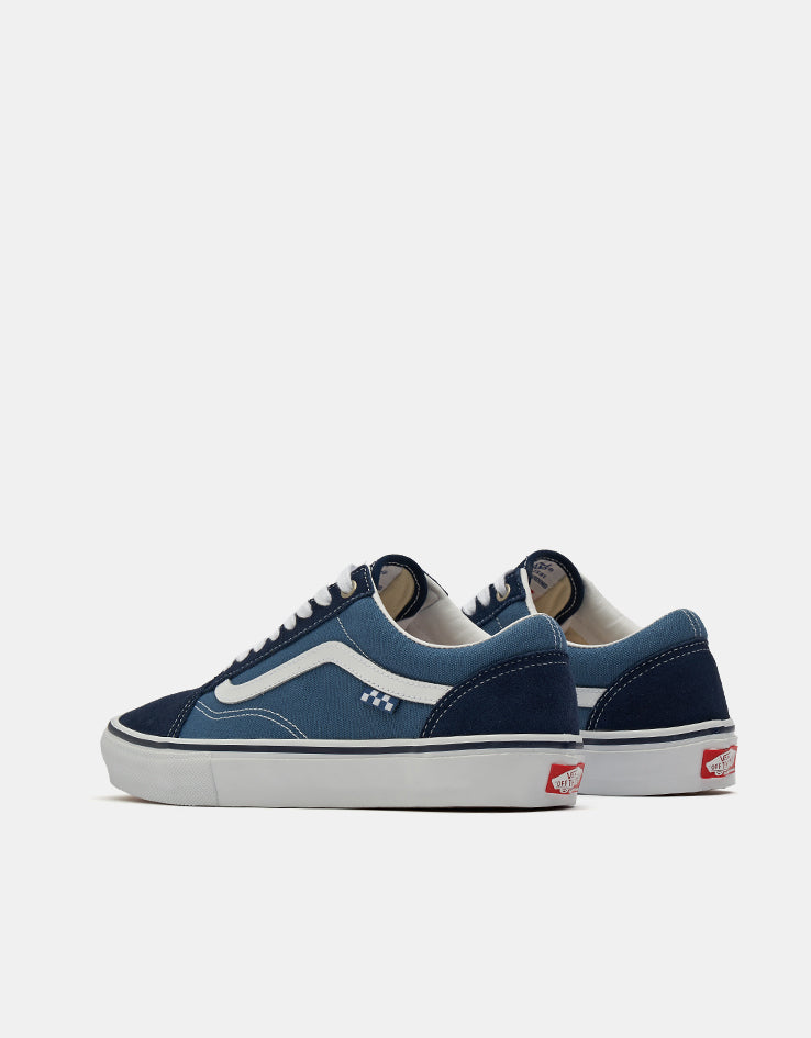 Vans Skate Old Skool Shoes - Navy/White