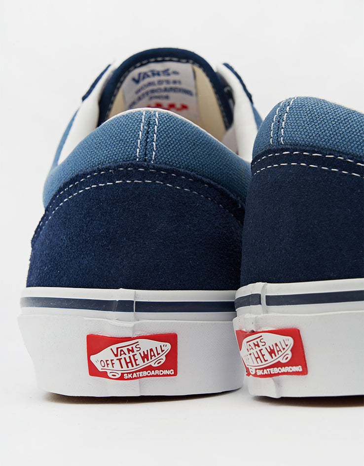 Vans Skate Old Skool Shoes - Navy/White